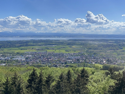 Aussicht Gehrenbergturm in Markdorf