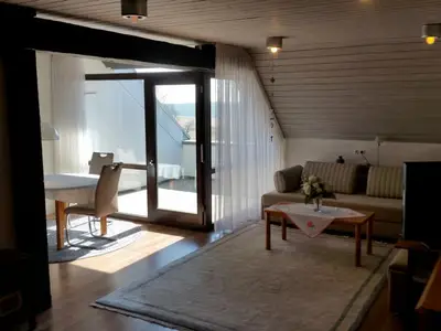 Wohnzimmer & Dachterassre