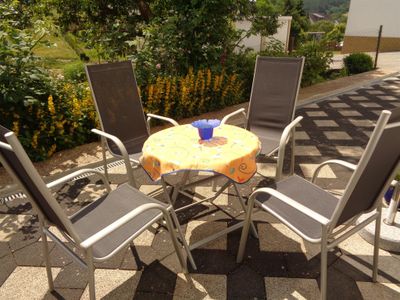 gemütliche Terrasse