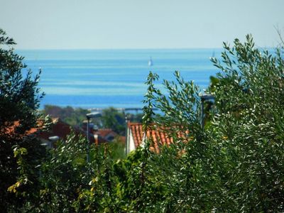 Der schöne Meerblick vom Balkon