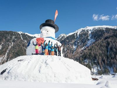 Schneespielplatz in Niederthai