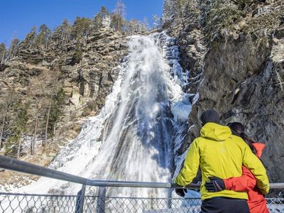 Stuibenfall im Winter