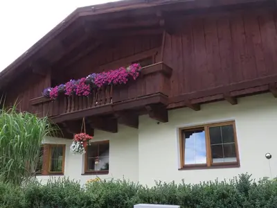 Das Haus von aussen im Sommer Das Haus von aussen im Sommer