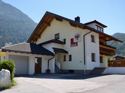 Außenansicht des Gebäudes. Ferienhaus Tirol im Ötztal