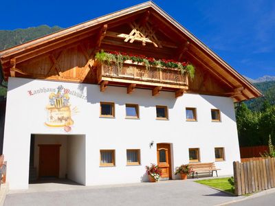 Außenansicht des Gebäudes. Landhaus Waldhart