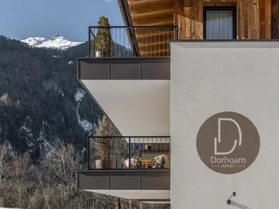 Haus rechte Seite Winter