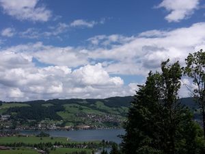 Blick aus dem Schlafzimmer