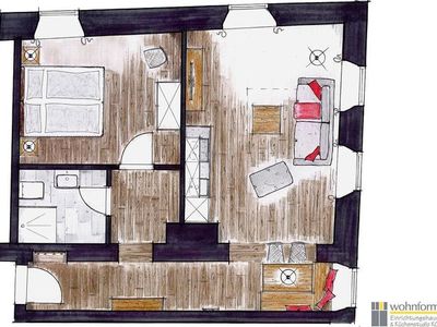 Ferienwohnung für 4 Personen (37 m²) in Unterammergau 10/10