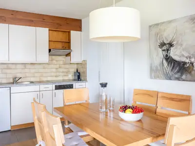 Küche und Essbereich