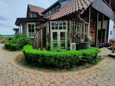 Kleine Außenterasse