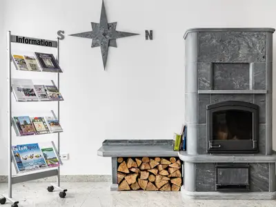 Kamin im Flur 1. Etage