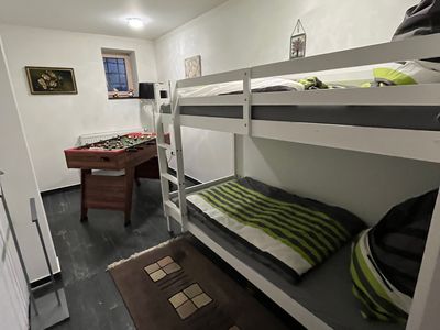 Schlafzimmer 3: mit Etagenbett