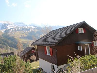 Frühling mit Blick auf die Berge