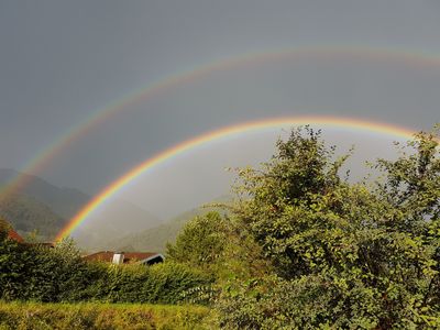 Doppelter Regenbogen