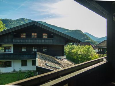 Ausblick vom Balkon