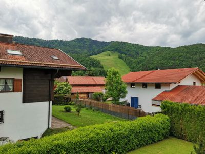 Blick vom Balkon