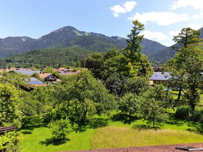 Der Panoramablick aus der Ferienwohnung