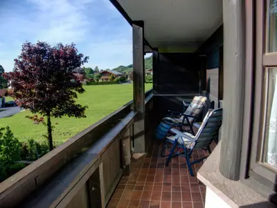 Aussicht vom Balkon