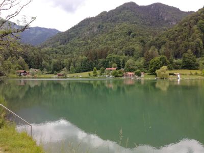 Wössner See lädt zum Baden ein