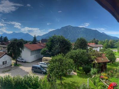 Ausblick vom Balkon