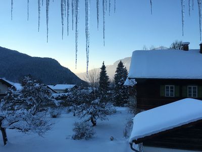 Blick aus dem Haus nach Norden