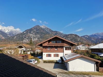 Blick vom Balkon