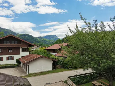 Blick vom Balkon