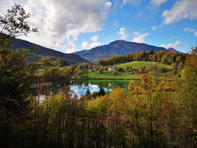 Wössner See im Herbst