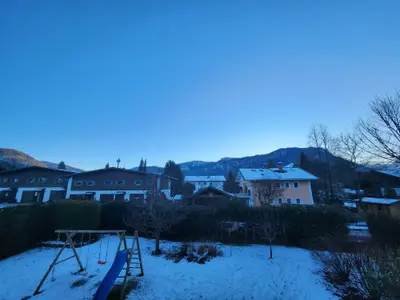Blick vom Balkon