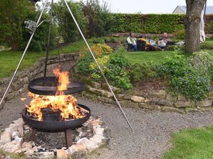 Grillen im Garten