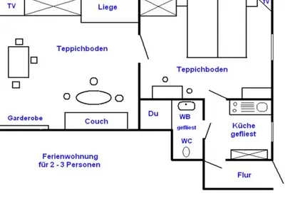Ferienwohnung für 2 Personen (55 m²) in Usedom 5/10