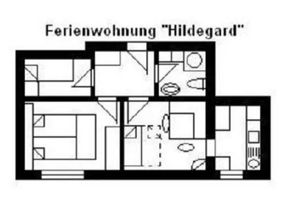 Ferienwohnung für 6 Personen (45 m²) in Usingen 3/10