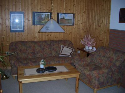 Grebe - Wohnzimmer mit Sitzecke
