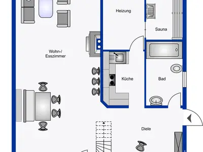 Ferienwohnung für 4 Personen (80 m²) in Utersum 8/10