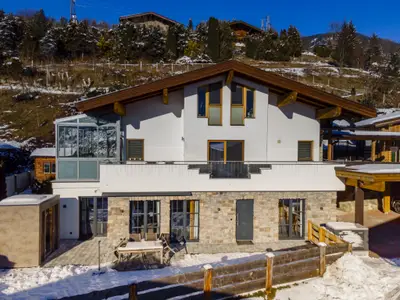 Außenseite Ferienhaus [Winter]