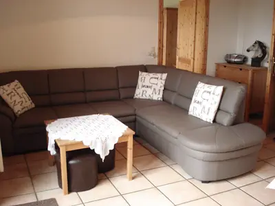 gemütliche Couchlandschaft