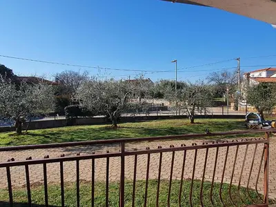 outside