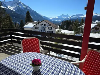 Ferienwohnung für 6 Personen (100 m²) in Valbella 1/10