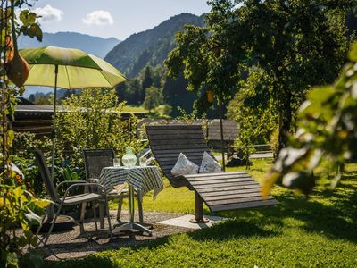 Die Seele baumeln lassen beim Blick auf die Berge