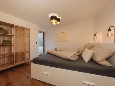 Ferienwohnung Schiebakopf Schlafzimmer