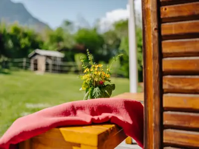 Blick von der Terrasse Val66