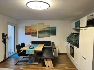 Essbereich und Küche