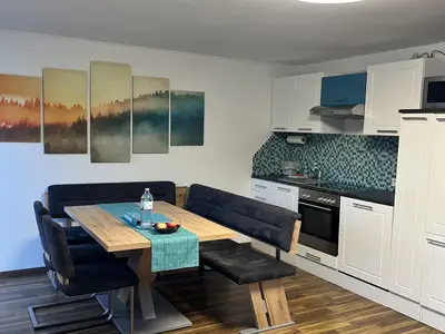 Essbereich und Küche