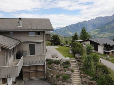 Ferienhaus Davos Munts - Ansicht Sommer