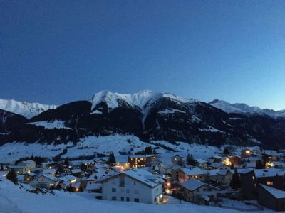 Ferienwohnung Sur Mulins 12.4 - Aussicht Winter