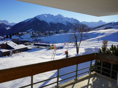 Ferienwohnung Sur Mulins 12.4 - Aussicht Winter