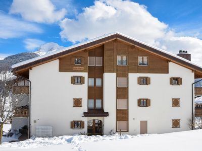 Ferienwohnung Davos Caplan Ledermann - Ansicht Winter