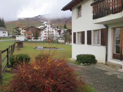 Casa Davos Cuort Good-Derungs, Vella - Terasse