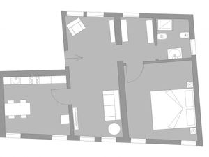 Ferienwohnung für 3 Personen (50 m²) in Venedig