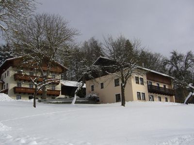 Haus im Winter